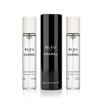Chanel Bleu de  EDP plnitelný 20 ml + EDP náplň 2 x 20 ml M