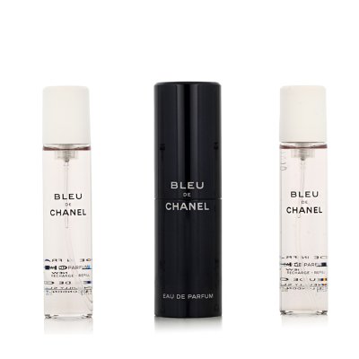 Chanel Bleu de  EDP plnitelný 20 ml + EDP náplň 2 x 20 ml M
