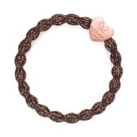 Metallic Rose Gold Heart Bronze