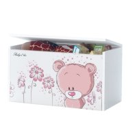 Box na hračky - truhla Medvídek STYDLÍN růžový