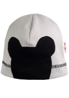 Jarní, podzimní čepice Mouse, sv. šedá