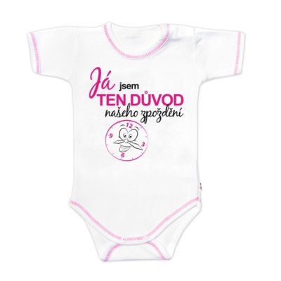 Body kr.rukáv, Já jsem TEN DŮVOD našeho zpoždění,vel.68