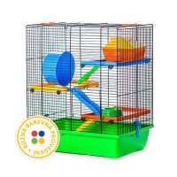 Akinu klec pro hlodavce Gino 2 s výbavou 42 x40 x 28 cm