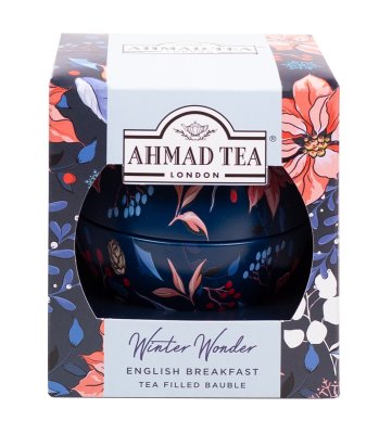 Ahmad Tea Winter Wonder English Breakfast Koulička sypaný čaj 25 g