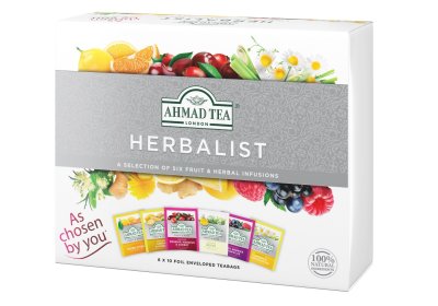 Ahmad Tea Herbalist Selection porcovaný čaj 60x2 g