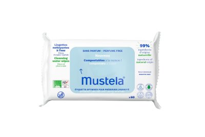 Mustela Čisticí ubrousky pro citlivou pokožku 60 ks