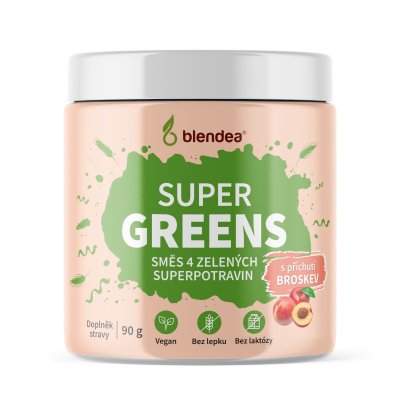 BLENDEA Supergreens broskev 90 g