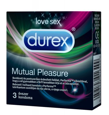 Durex Mutual Pleasure kondomy 3 ks