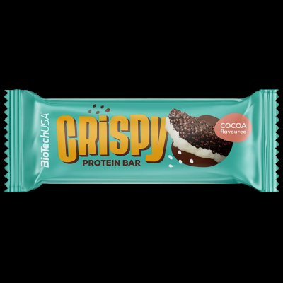 BioTech USA Crispy protein bar 40g - kakao