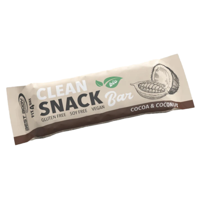 Clean snack bar 50g - kokos, kakao