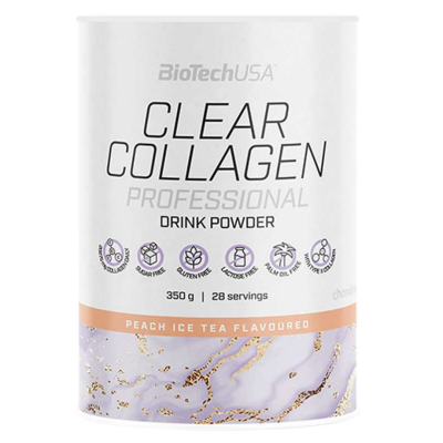 BioTech USA Clear Collagen Professional 350g - broskvový ledový čaj