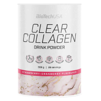 BioTech USA Clear Collagen 308g - jahoda, brusinka