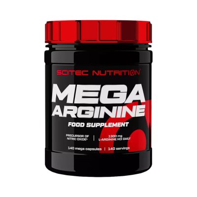 Mega Arginine - 140 kapslí