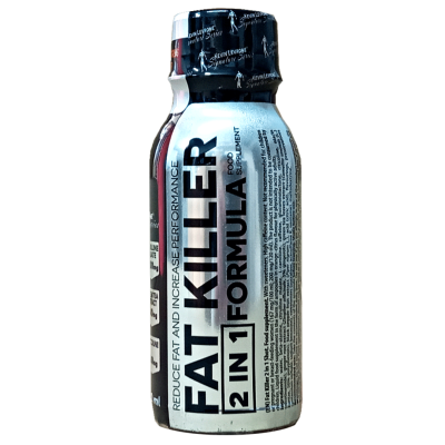Kevin Levrone Fat Killer 2 in 1 Shot 120ml raspberry - citrus