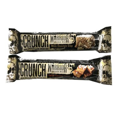 Warrior CRUNCH Bar 64g - bílá čokoláda, káva