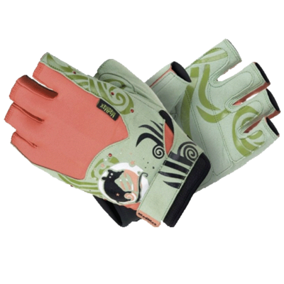 Rukavice Rate se Swarovski kamínky MFG730 zelené - L