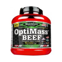 OptiMass Beef 2,5kg - bílá čokoláda