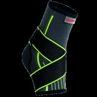 Kompresní 3D bandáž s omotávkou MFA285 kotník zelená - M