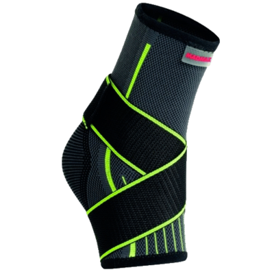 Kompresní 3D bandáž s omotávkou MFA285 kotník zelená - M