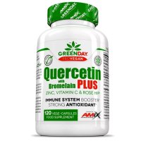 ProVEGAN Quercetin s Bromelainem Plus - 120 kapslí