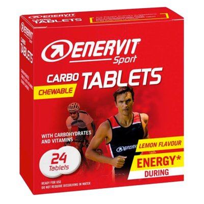Enervit Carbo Tablets 12 tablet - citron