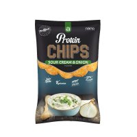 Protein Chips 40g - zakysaná smetana s cibulí