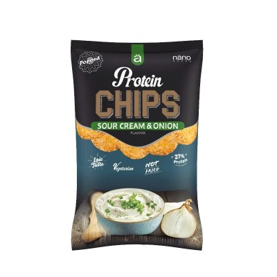 Protein Chips 40g - zakysaná smetana s cibulí