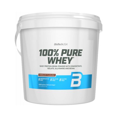 BioTech USA 100% Pure Whey 4000g - bourbon, vanilka