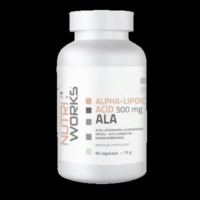 Alpha Lipoic Acid 500mg - 90 kapslí