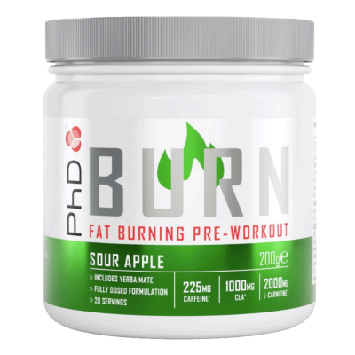 Burn Pre-Workout 200g - citron