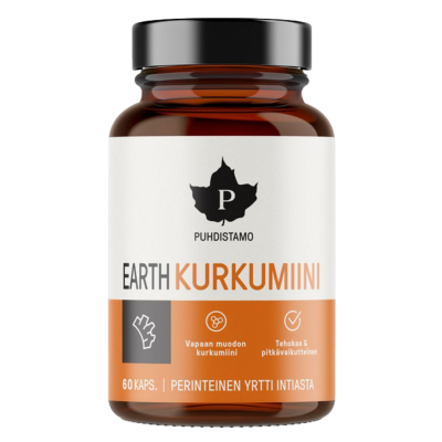 Puhdistamo Earth Kurkumiini - 60 kapslí