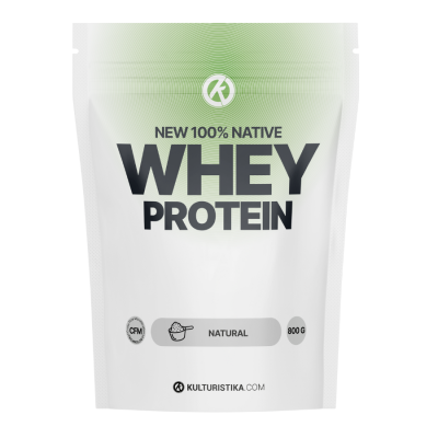 New 100% Whey Protein 800g - natural