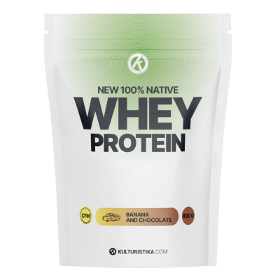 New 100% Whey Protein 800g - banán v čokoládě