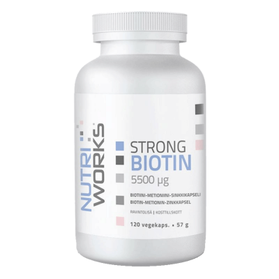 Strong Biotin 5500µg - 120 kapslí