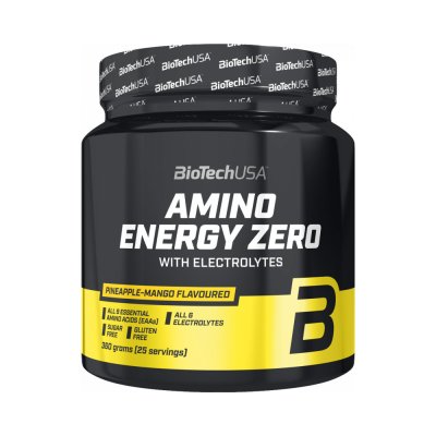 BioTech USA Amino Energy Zero s elektrolyty 360g - ananas, mango