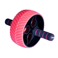 Power System Posilovací kolečko FULL GRIP AB - růžové
