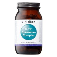 Viridian G.T.F. Chromium Complex 90 kapslí (Komplex zinku, ALA a chromu)