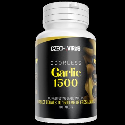 Czech Virus Odorless Garlic 1500 - 100 tablet