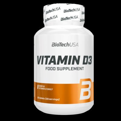 BioTech USA Vitamin D3 - 120 tablet