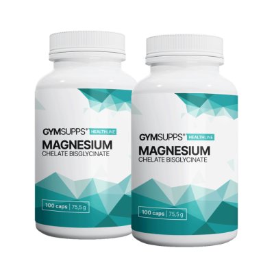 Gymsupps Akce 1+1 Magnesium Chelate Bisglycinate