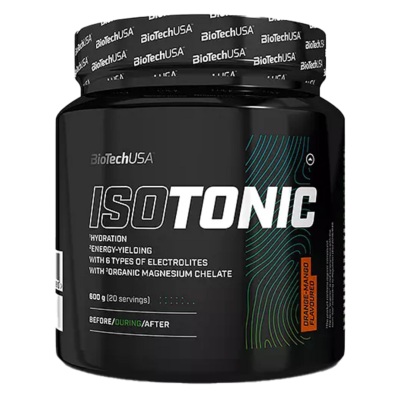 BioTech USA IsoTonic 600g - citronový ledový čaj