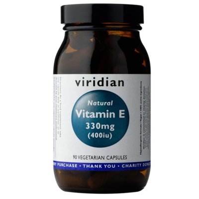 Viridian Vitamin E 330mg 400iu 30 kapslí