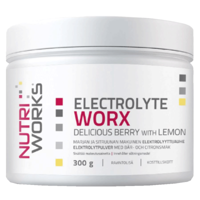 Electrolyte Worx NEW 300g - lesní plody, citron