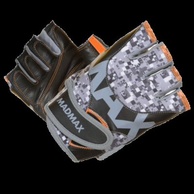 Fitness rukavice MFG831 šedé - M