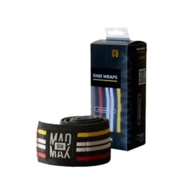 Elastická bandáž kolene omotávací MFA292 - černá