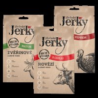 Jihočeské Jerky Jihočeské Jerky 20g - hovězí s pepřem