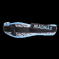 MadMax Dámský fitness opasek Swarovski MFB314 modrý - S