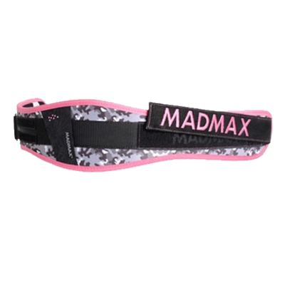 MadMax Dámský fitness opasek Swarovski MFB314 růžový - XS