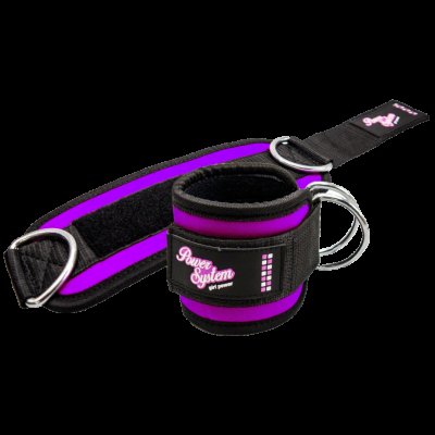 Power System Kotníkový adaptér GYM BABE - fialový