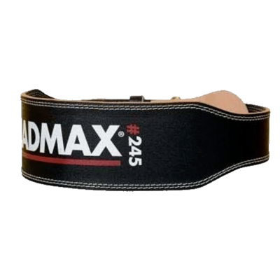 MadMax Opasek celokožený MFB245 černý - XL